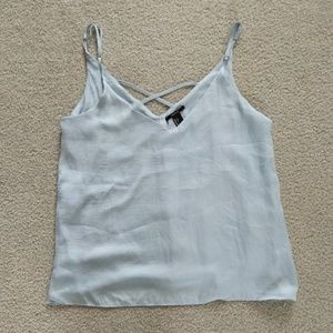 3 for $15 sky blue Flowy tank